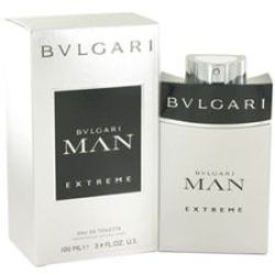 Bvlgari Man Extreme Cologne Spray for Men 3.4 Ounce